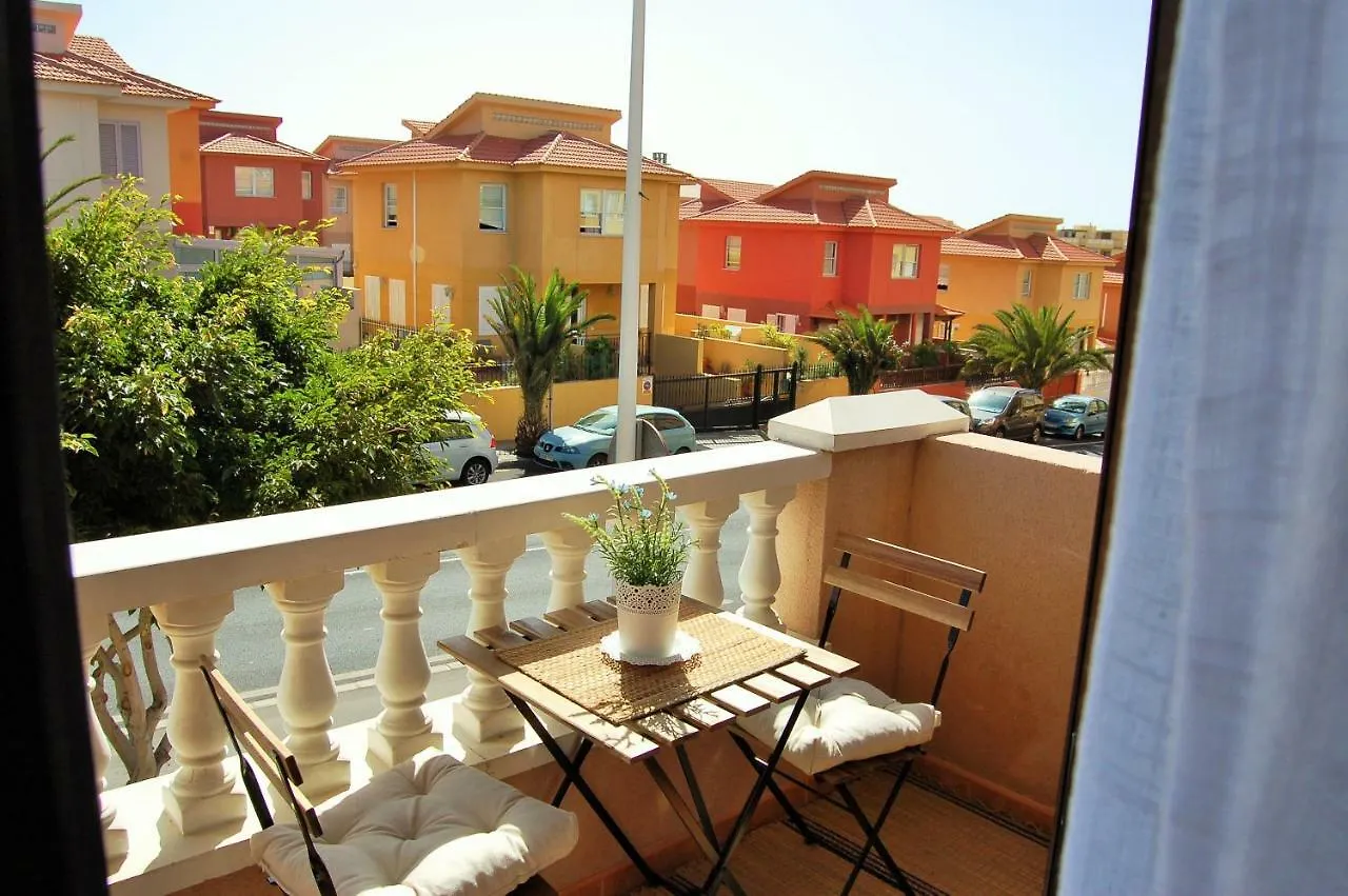 Alquilaencanarias El Medano Blanquitos Nice Terrace Apartment